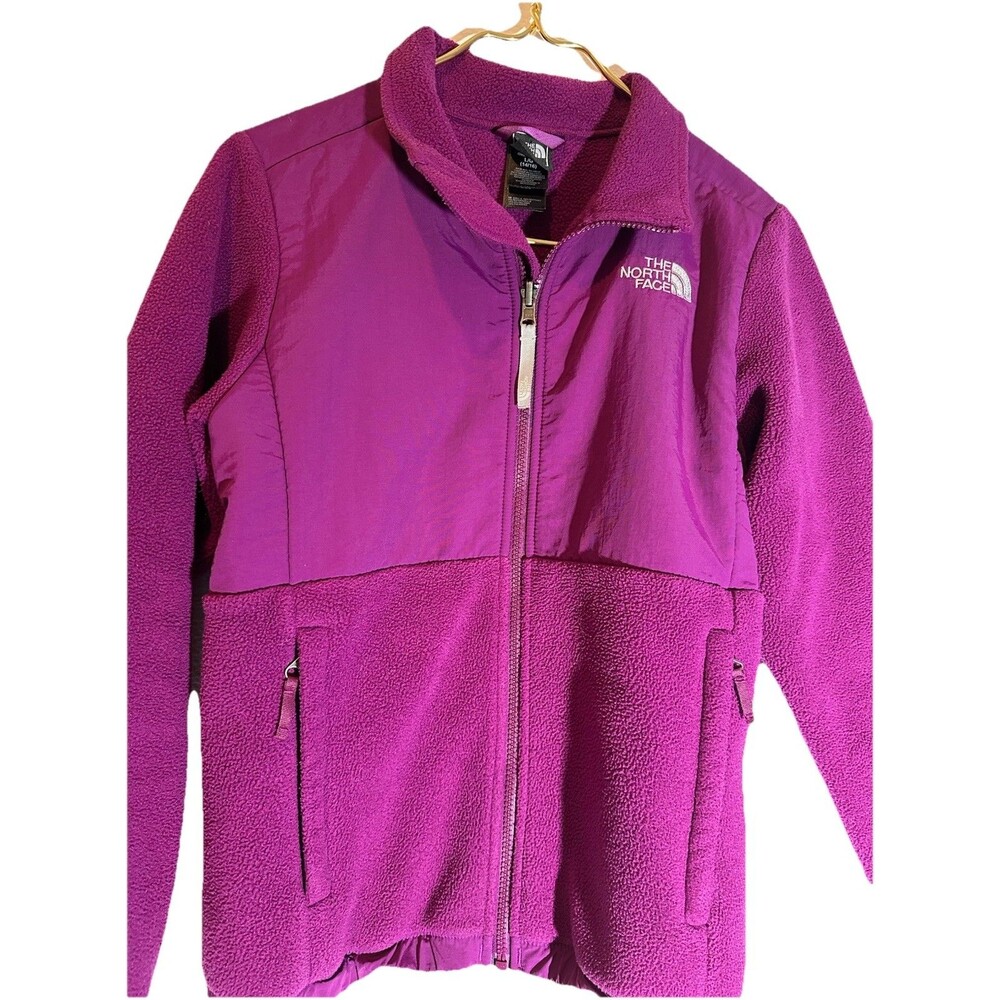 North Face Denali Fleece Jacket Girls Large (14/16) Full Zip